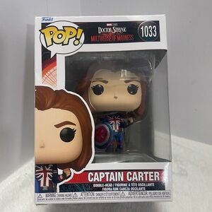 Funko Pop! Marvel: Doctor Strange Multiverse of Madness - Captain Carter
